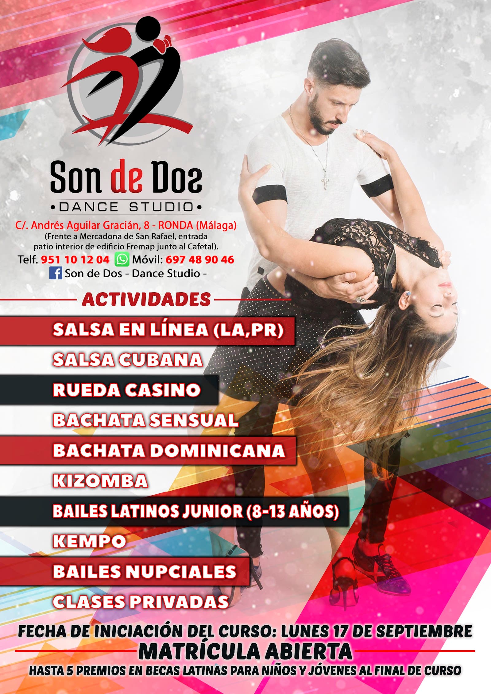 Son de Dos - Dance Studio - Clases de salsa y bachata. Málaga