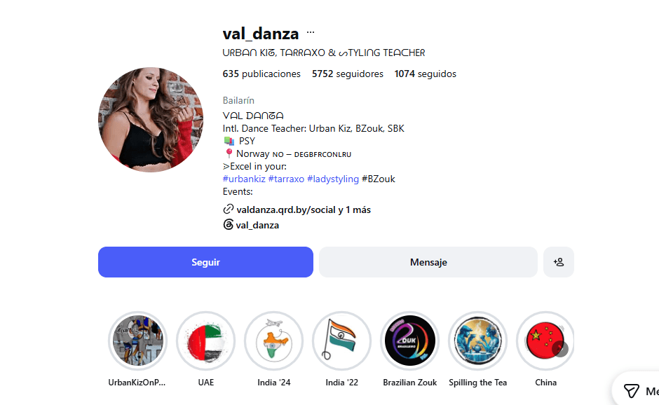 Val Danza. Oslo