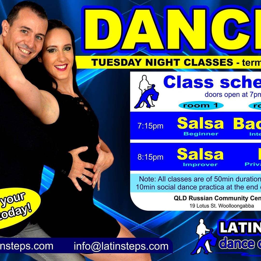 Latin Steps Dance Company. Woolloongabba, QLD