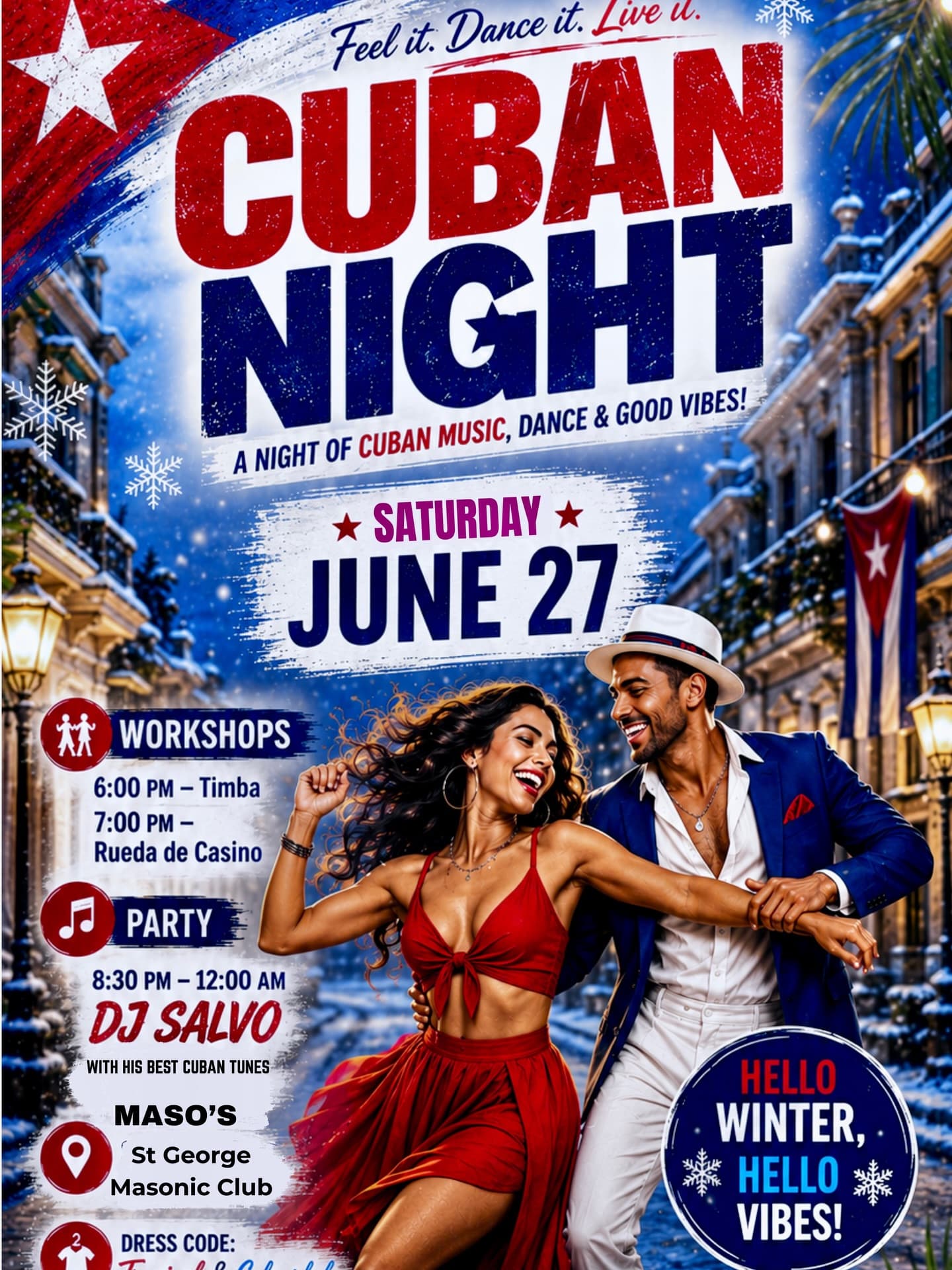 Buena Vista Dance Cuban Academy. Mortdale, NSW