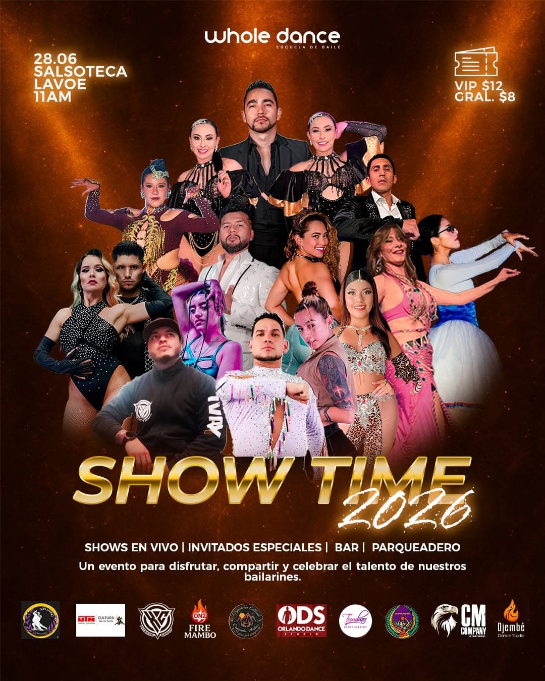 Whole dance school. Quito