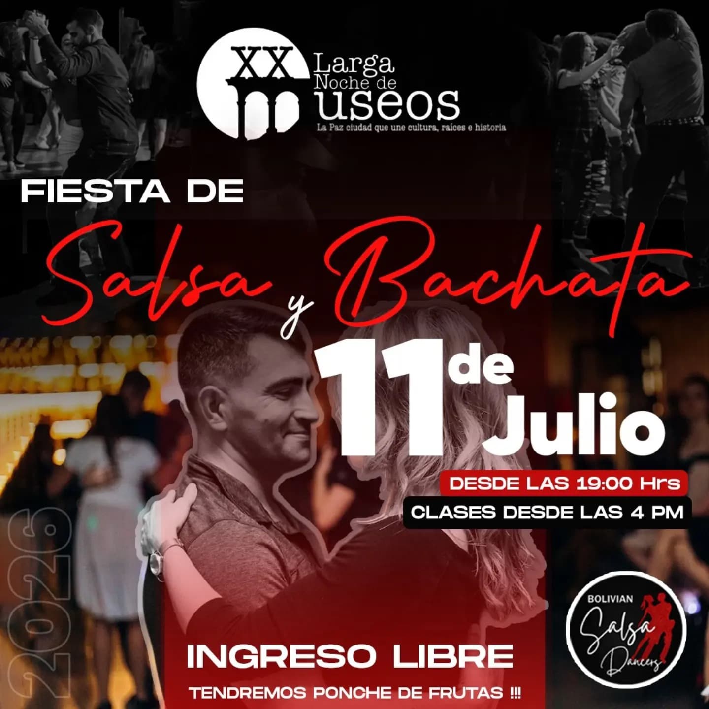 Escuela De Bailes Latinos "BOLIVIAN SALSA DANCERS" (BSD). Municipio Nuestra Señora de la Paz, LA PAZ