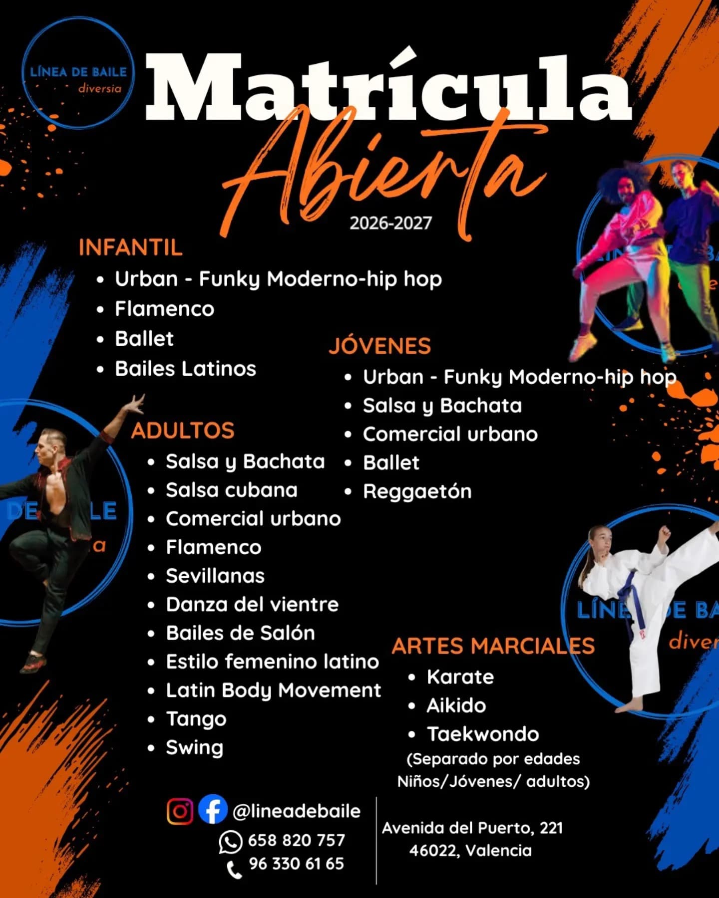 Escuela de Baile. València, COMUNITAT VALENCIANA