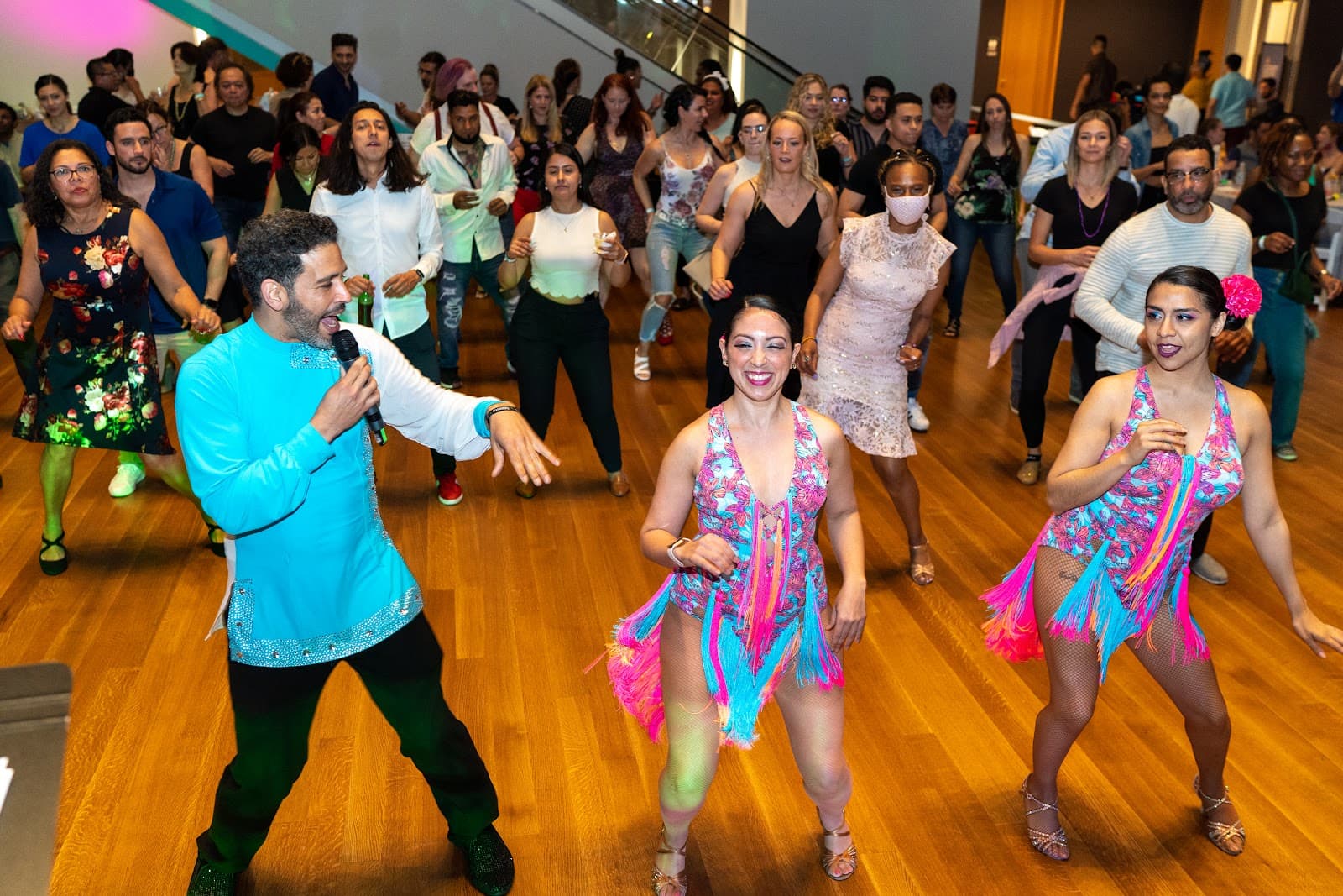 Rumbao Latin Dance at YVY Camp North End. Charlotte, NC